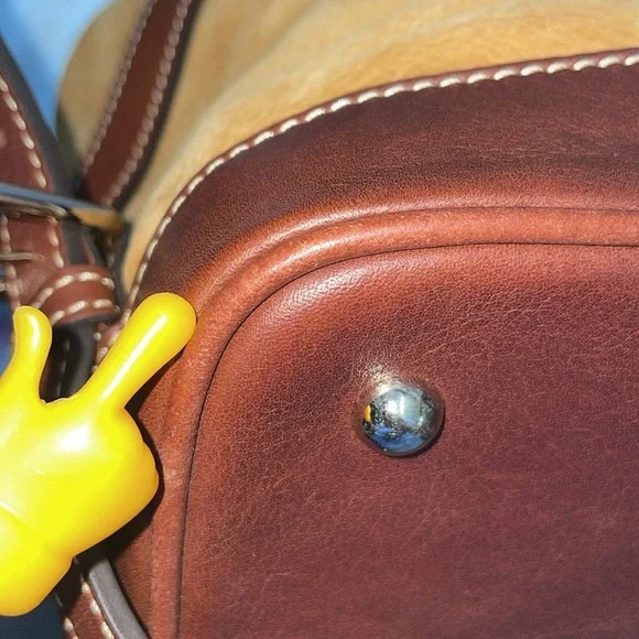 Dooney & Bourke Medium Nubuck Drawstring Backpack - Picture 8 of 16